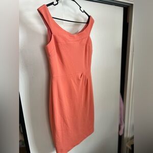 Le Chateau Coral Mini Dress